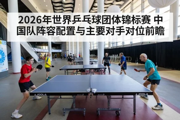 table tennis players match